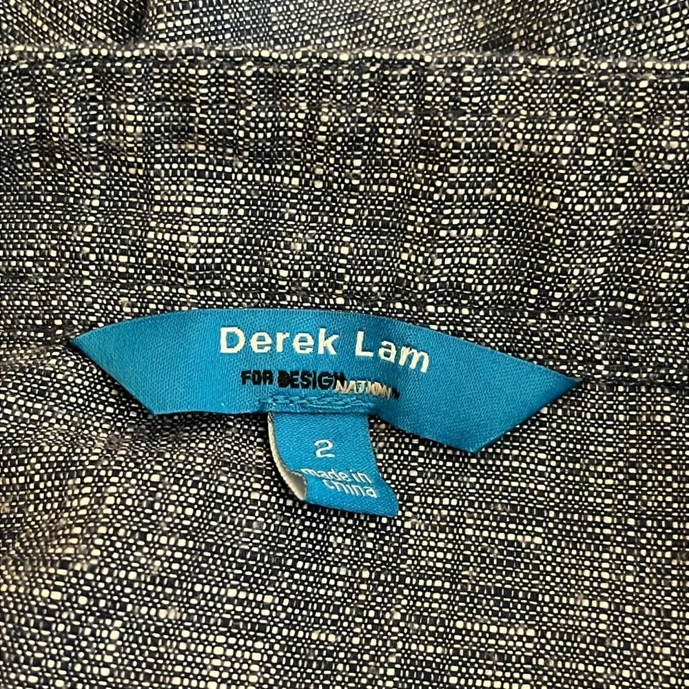 Derek Lam Crosby | DesigNation chambray cotton blend mini dress Women’s size 2 - Picture 8 of 10